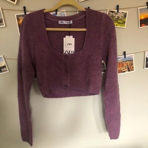 Zara Cropped Sweater